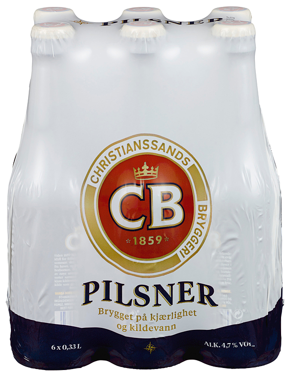 Cb pilsner fl   4,7%  24x33cl