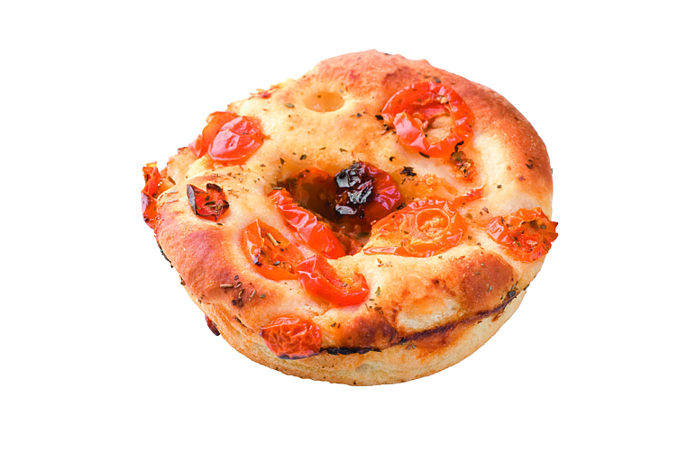 Focaccia tomato   55x100g