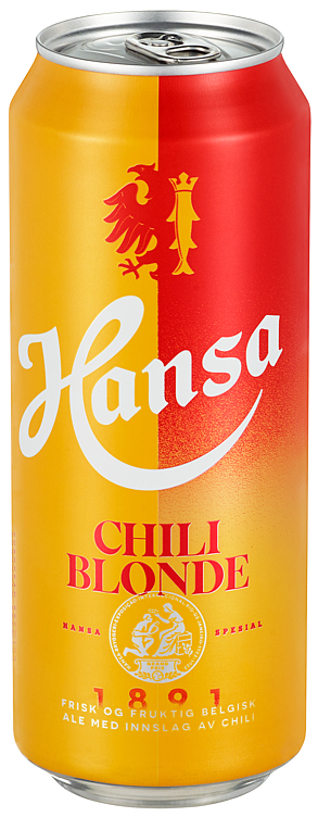 Hansa spesial chili blonde bx   4,7%   24x50cl
