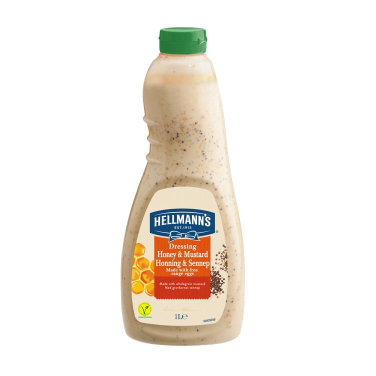 Honey mustard salatdressing   1l