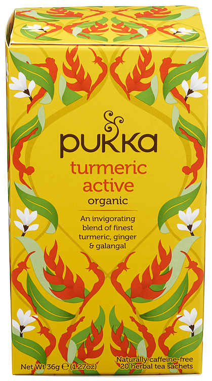 Turmeric active tea urte-te økol.   20stk