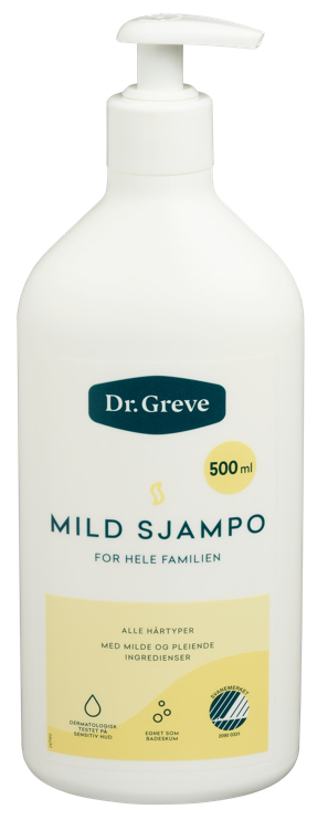 Dr. greve mild sjampo 500ml