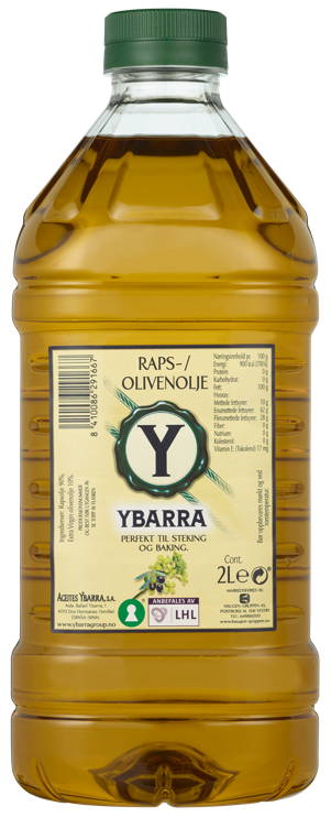 Raps & olivenolje 2l