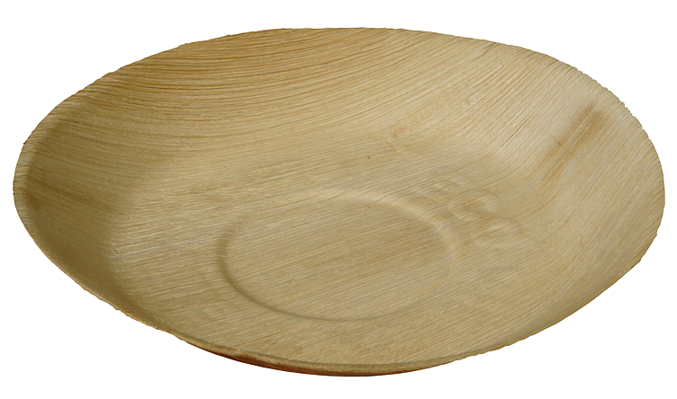 Palmebladstallerken ø22cm naturesse  25stk