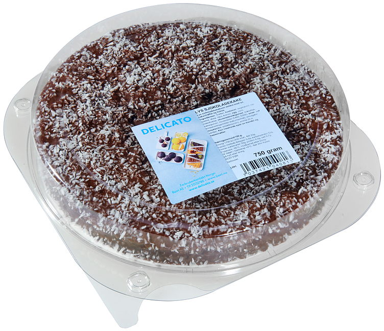 Lys sjokoladekake   750g