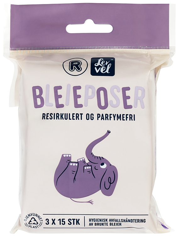 Lev vel bleieposer 45stk