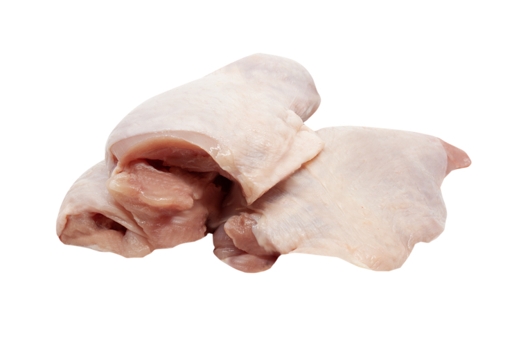 Kylling lår utbeinet m/ skinn 5kg