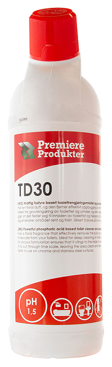Td 30 sanitærrengjøring   1l