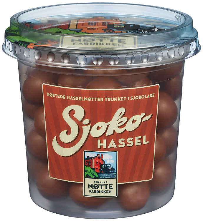 Sjokohassel   210g
