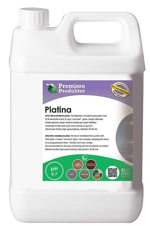Platina ultrametallisert polish 25% 5l