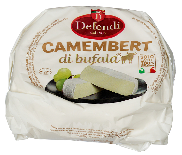 Camembert di bufala 4xca300g  kg