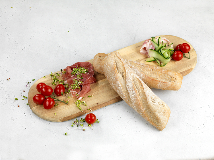 Baguette rustic coarse 50x140g