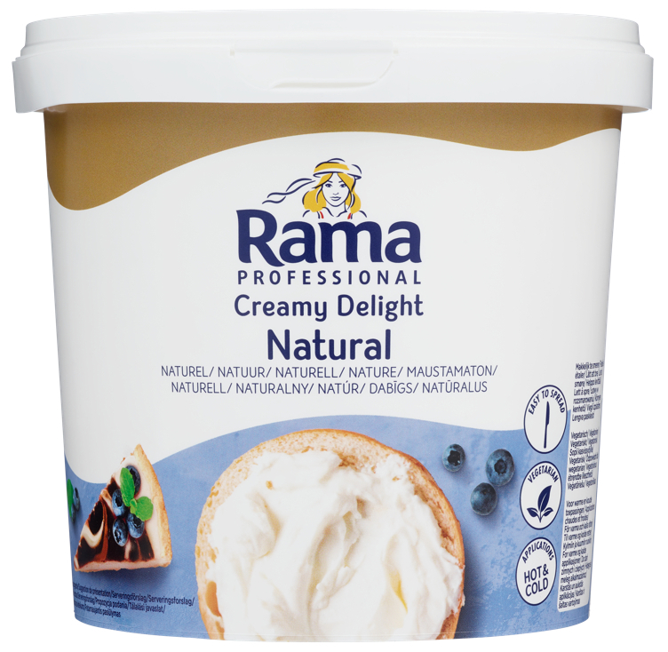 Creamy delight naturell smørbar krem 1,5kg