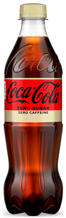 Coca-cola uten sukker koffeinfri pet  24x0,5l