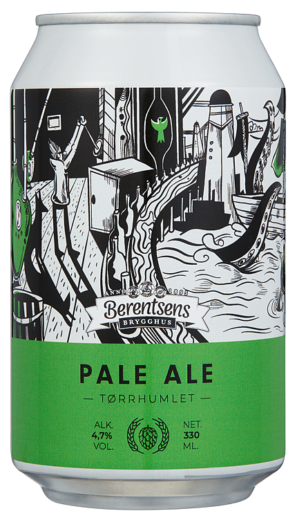 Berentsen pale ale   4,7%    24x33cl