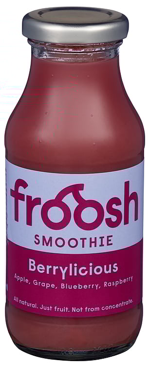 Smoothie blåbær og bringebær   250ml