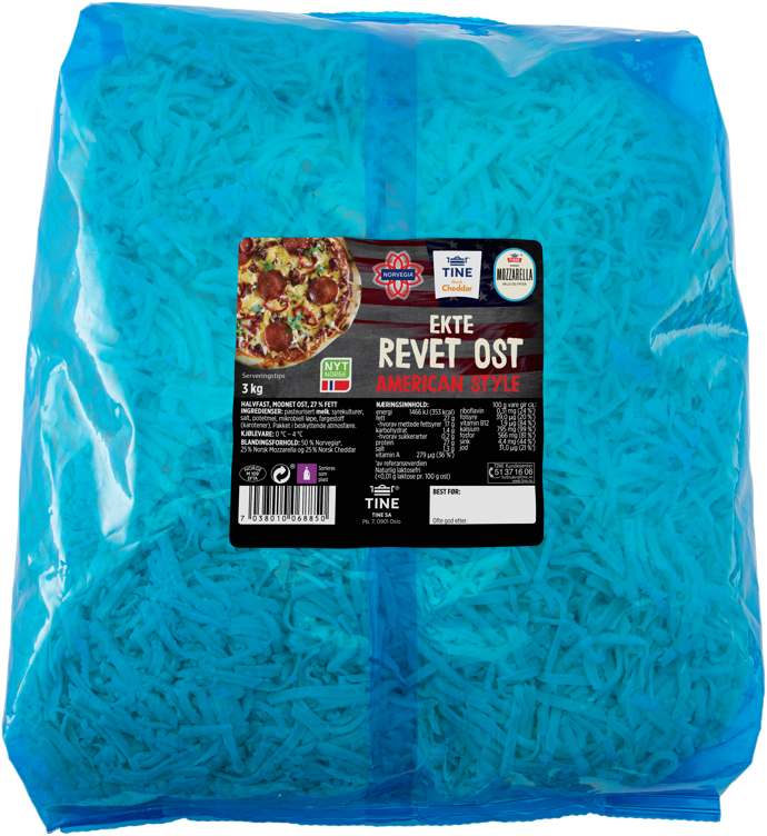 Pizzaost american style 3kg
