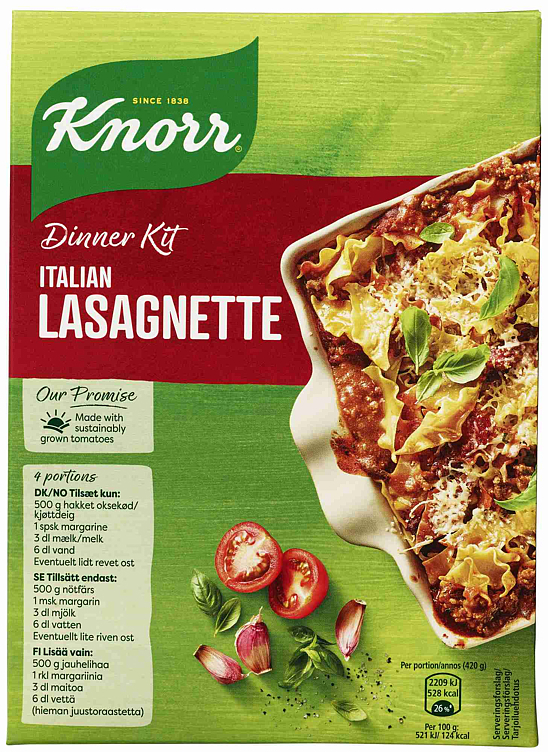 Lasagnette pasta 273g
