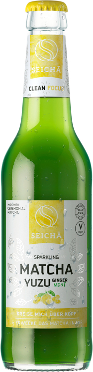 Matcha iste yuzu m/ingefær og mynte 24x33cl