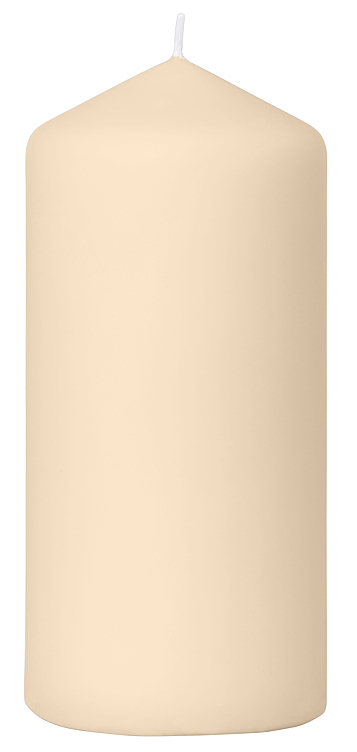 Kubbelys matt 7x15cm sand 6stk