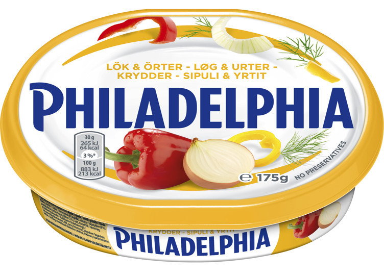 Philadelphia kremost krydder 175g