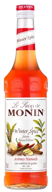 Monin winter spice syrup  70cl
