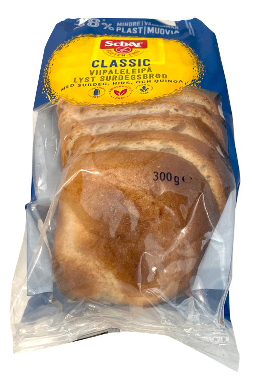Sandwich brød classic glutenfri 300g