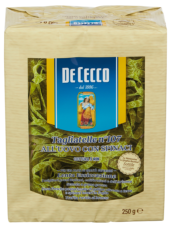 Tagliatelle spinat  250g