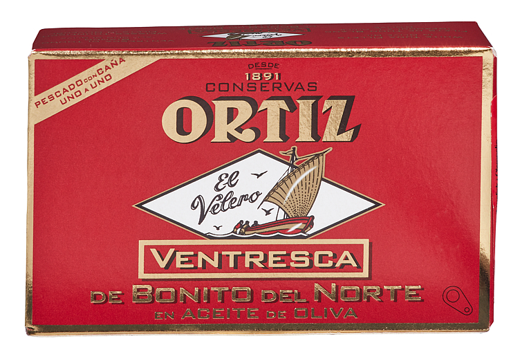 Hvit tunfiskfilet olivenolje 112g