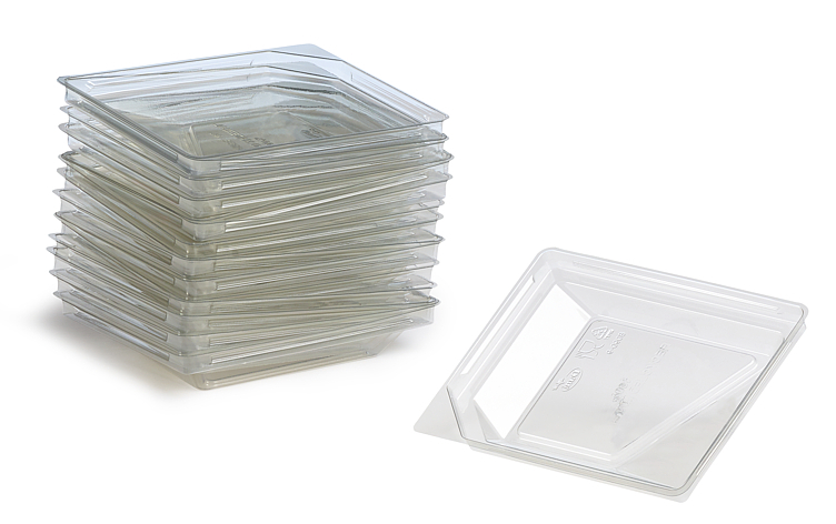 Duniform lokk til rpet polardeli mini transparent  630stk