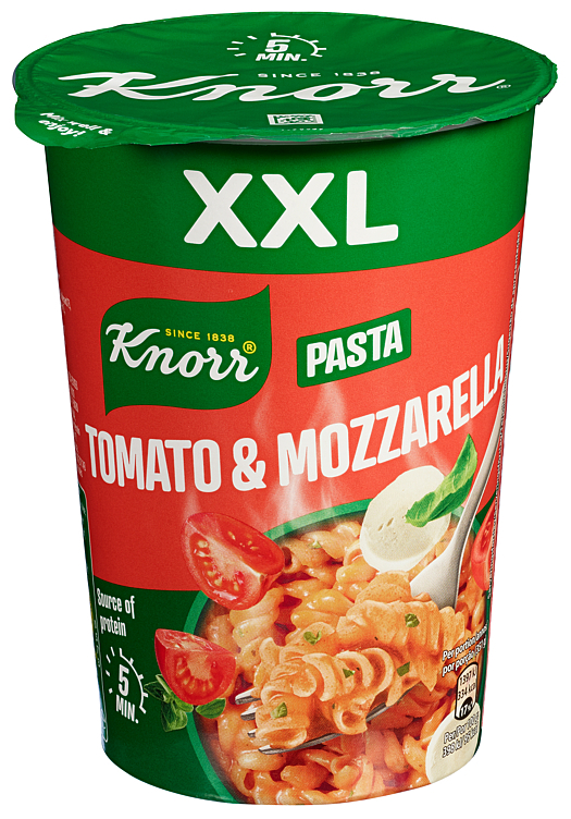 Snack pot big tomato & mozzarella 93g