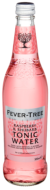 Fever-tree raspberry rhubarb 8x50cl