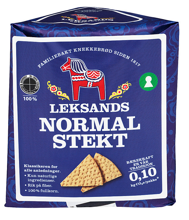 Knekkebrød normalt stekt  200g