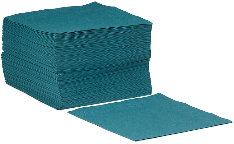 Serviett ocean teal 3lags 40cm 125stk