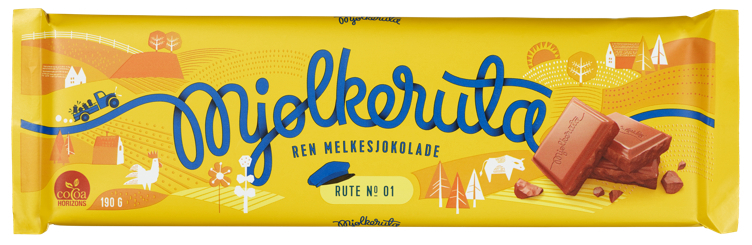Melkesjokolade  190g