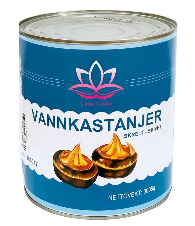Vannkastanje i skiver  3kg