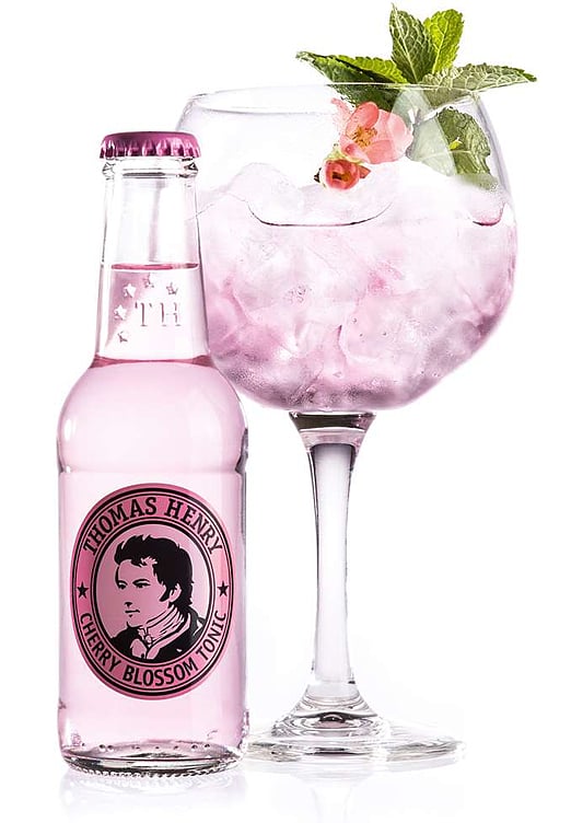 Thomas henry cherry blossom tonic 24x20cl