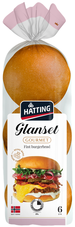 Hamburgerbrød bistro brioche style 6stk x 63g