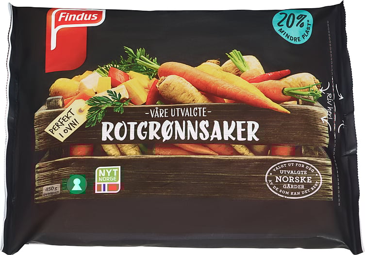 Våre utvalgte rotgrønnsaker 450g