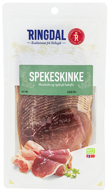 Cured ham sliced   250g