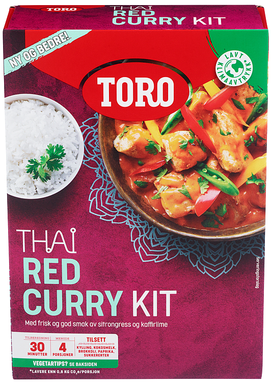Thai red curry kit   268g