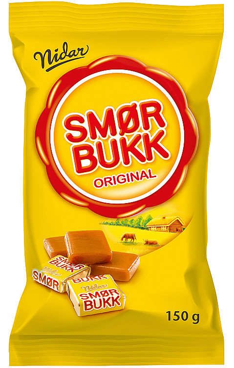 Smørbukk karamell  t  18x150g