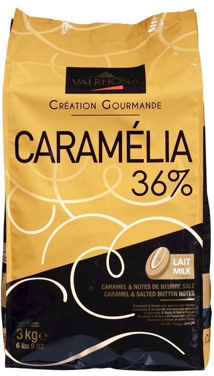 Sjokolade karamell caramelia 36% 3kg