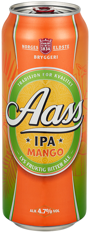 Aass ipa mango bx   4,7%   24x50cl