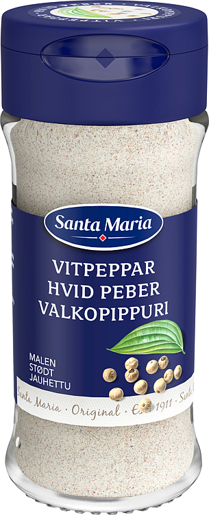 Hvit pepper malt  35g