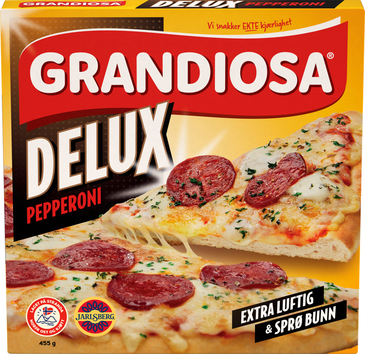 Deluxe pepperoni   455g