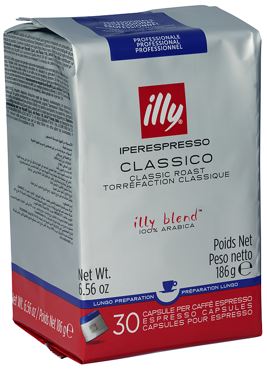 Illy espresso kapsel lungo   10x30stk