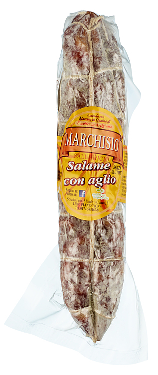 Salami m/hvitløk ca300g   kg