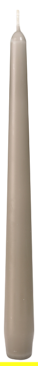 Antikklys 25cm greige   50stk