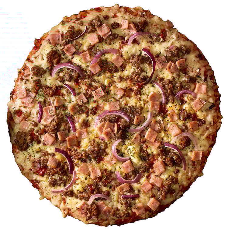 Pizza skinke & kjøttdeig  630g